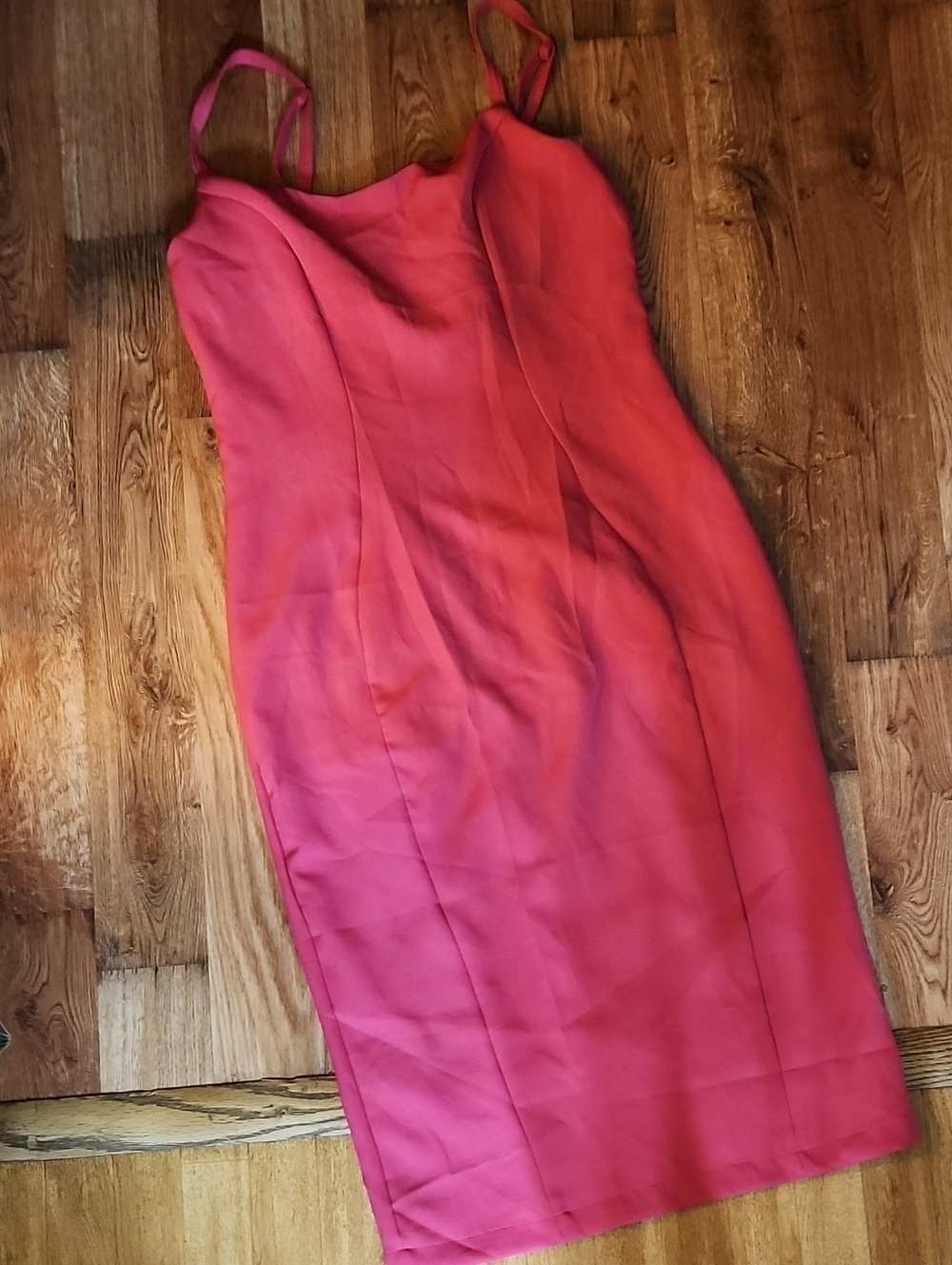 Pinup Couture Hot Pink Wiggle Dress